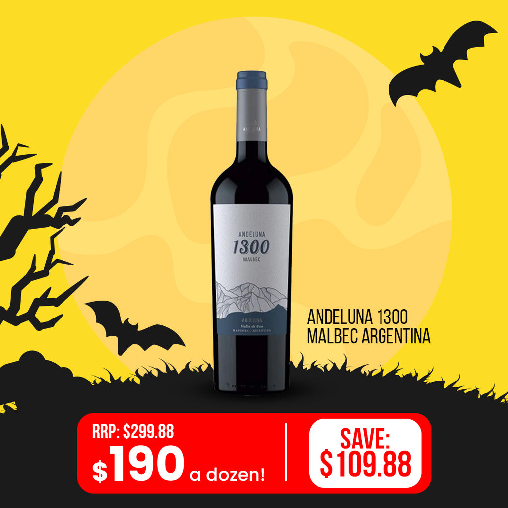 Andeluna 1300 Malbec Argentina - Dozen