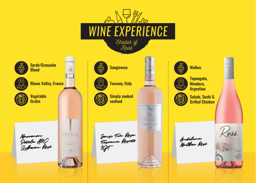 Shades of Rosé - Wine Experience