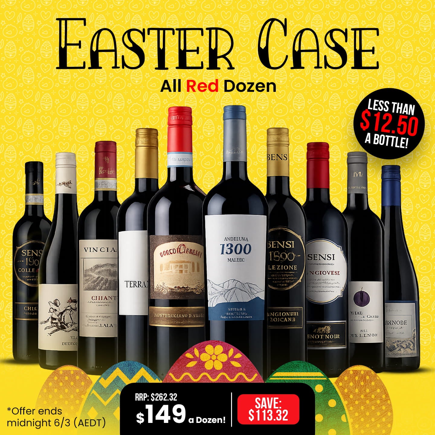 Easter Case (All Red Dozen) - 2026