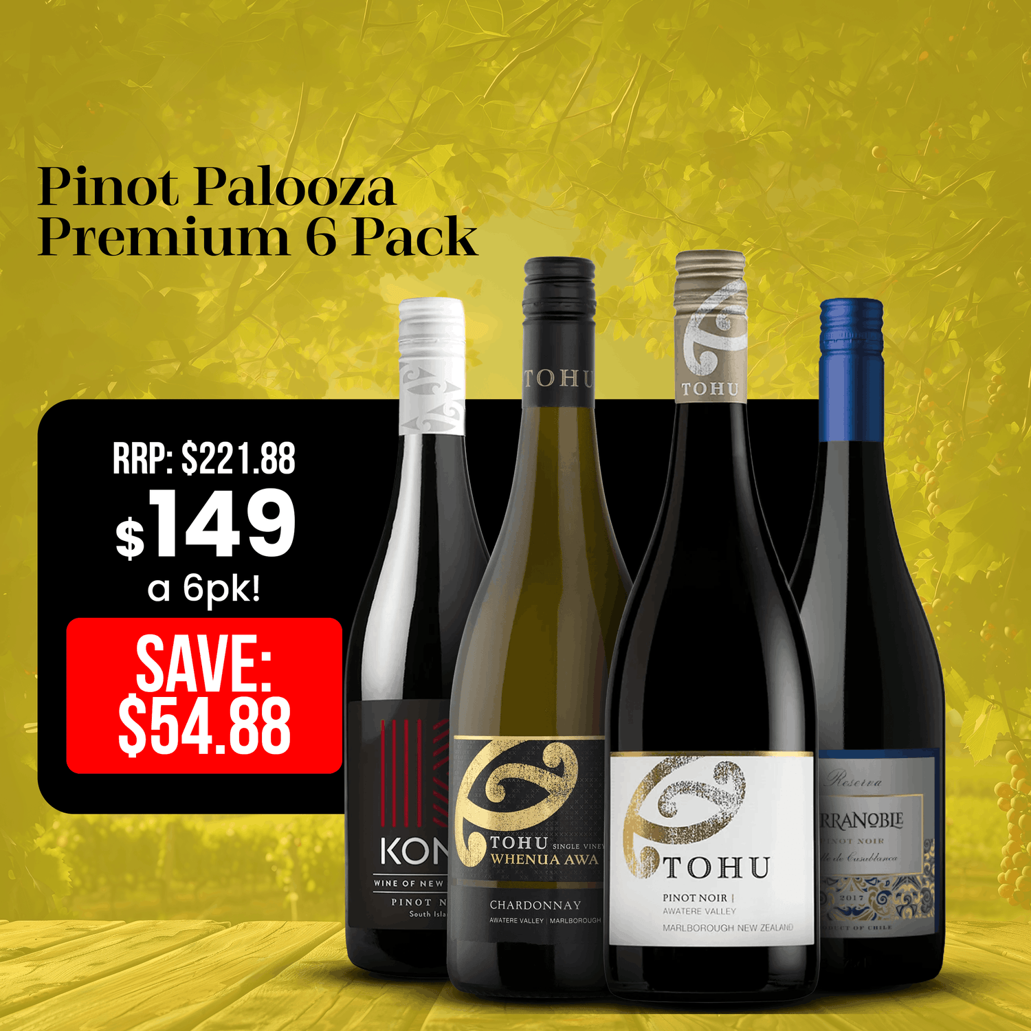 Pinot Palooza Premium 6 Pack