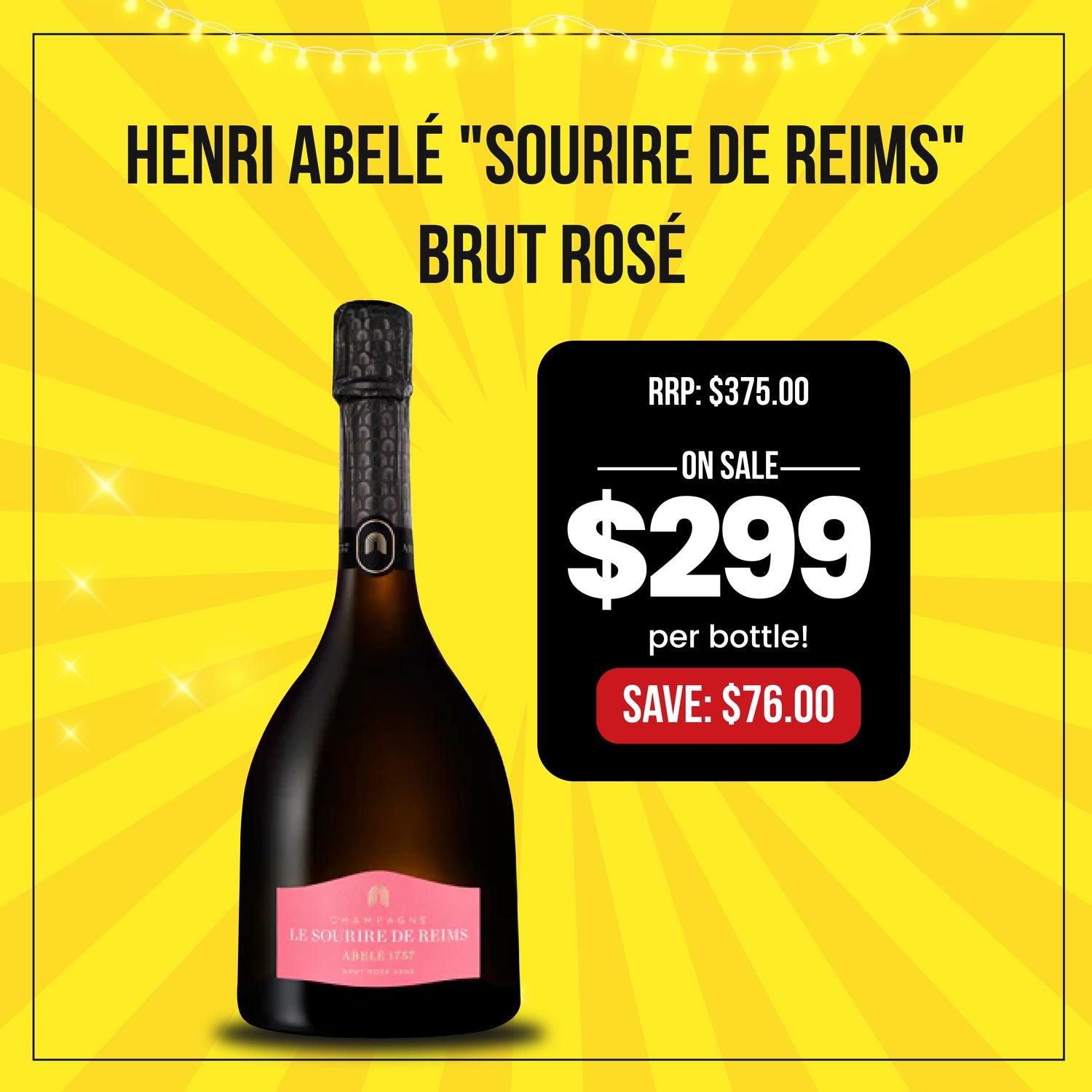 Henri Abelé "Sourire de Reims" Brut Rosé