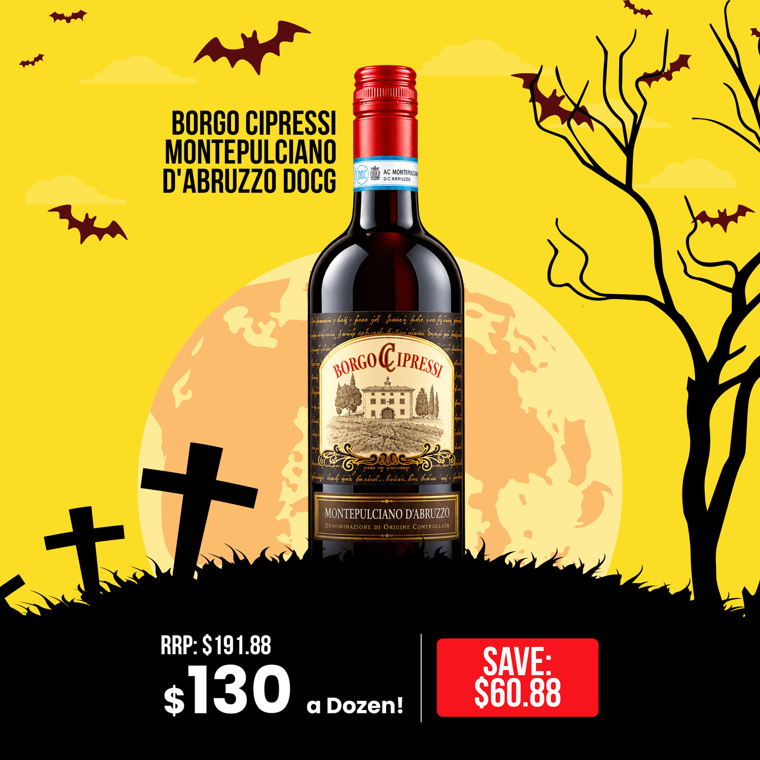 Borgo Cipressi Montepulciano D'Abruzzo DOCG - Dozen