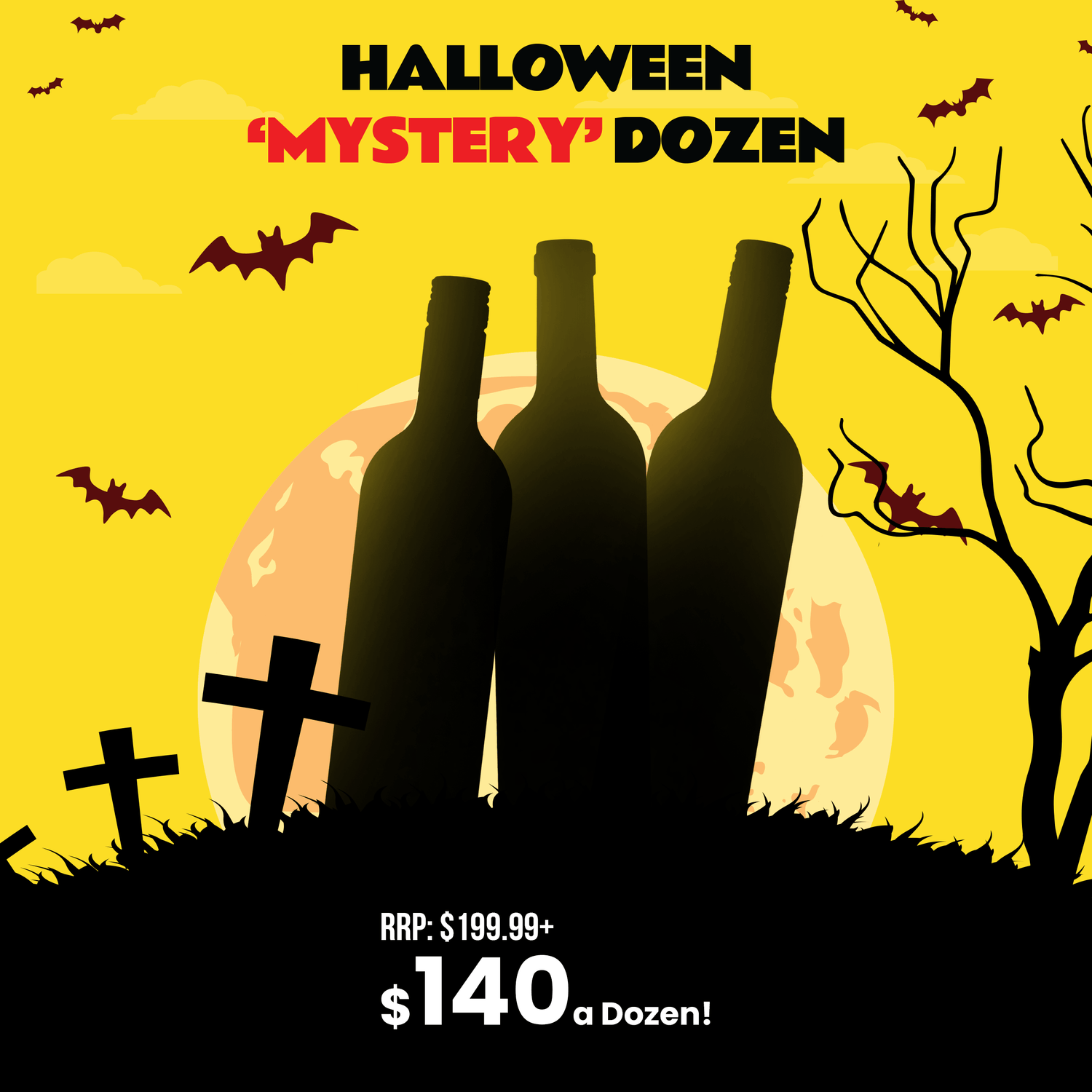 Halloween ‘Mystery’ Dozen (Red, White, Mixed)