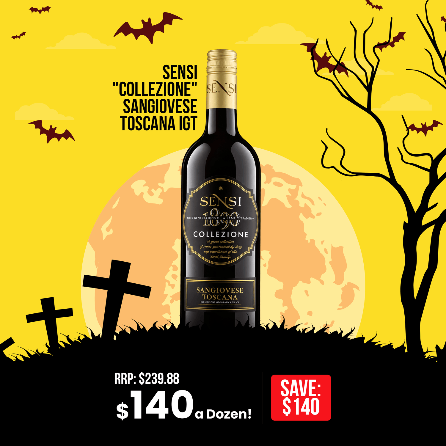 Sensi "Collezione" Sangiovese Toscana IGT - Dozen