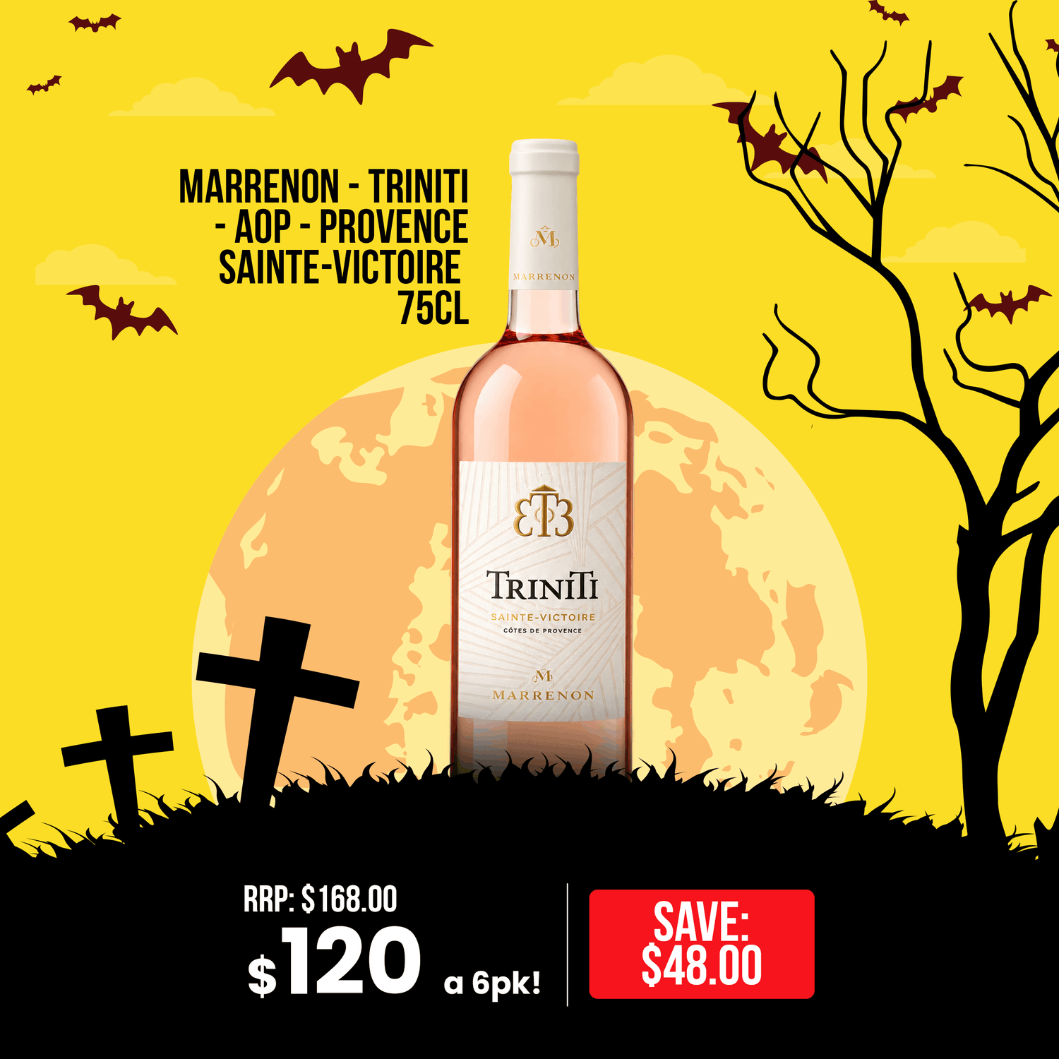Marrenon - TRINITI - AOP - Provence Sainte-Victoire - 75cl