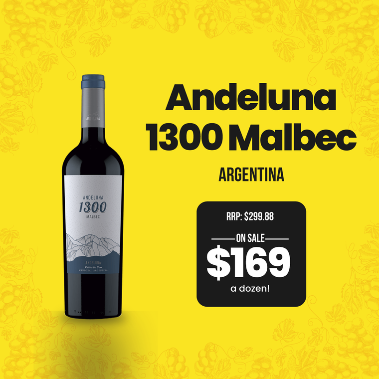 Andeluna 1300 Malbec Argentina