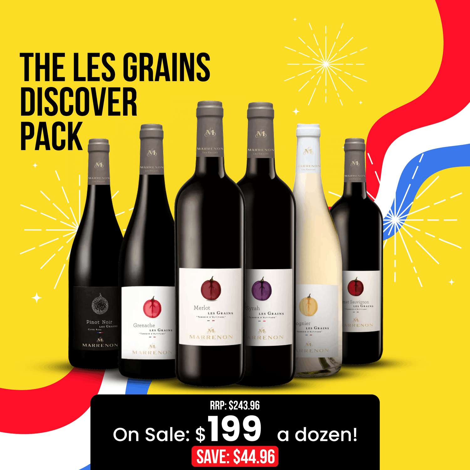 The Les Grains Discover Pack 6pk - Bastille Sale