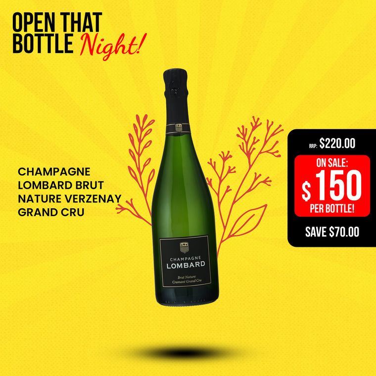 Champagne Lombard Brut Nature Verzenay Grand Cru