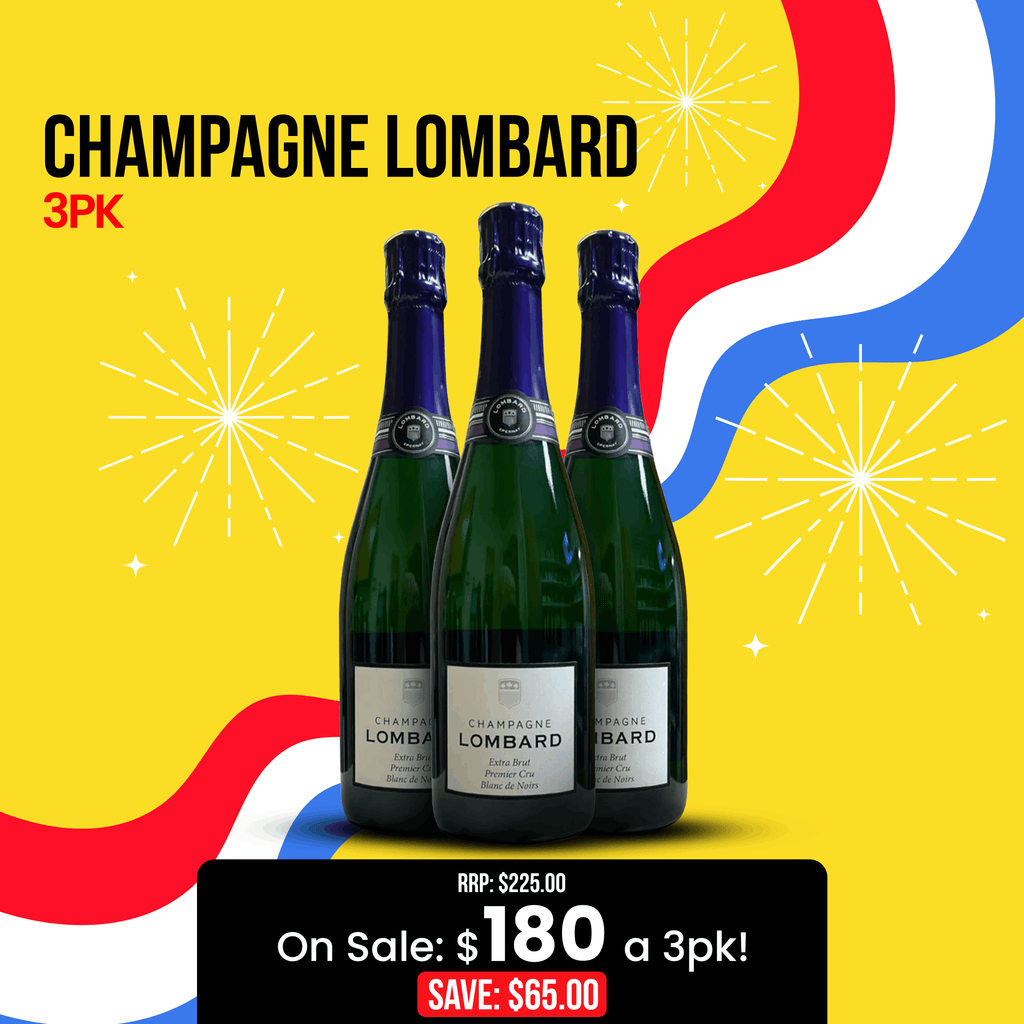 Champagne Lombard 3pk! - Bastille Sale