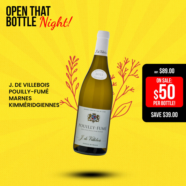 J. de Villebois - Pouilly-Fumé Marnes Kimméridgiennes