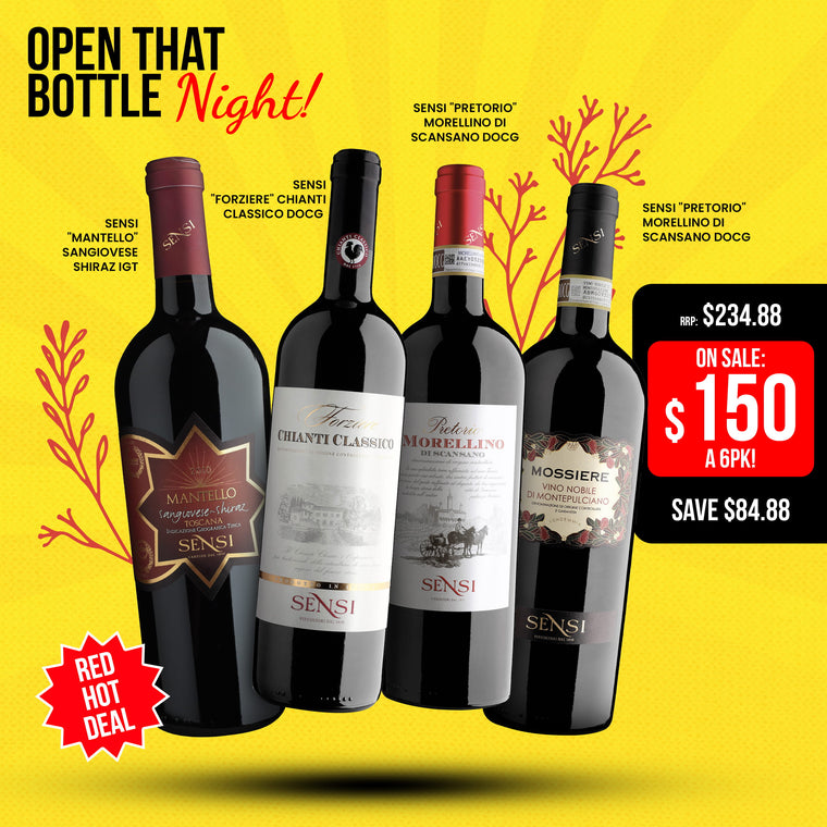 Sensi Vini Super Tuscan 6pk