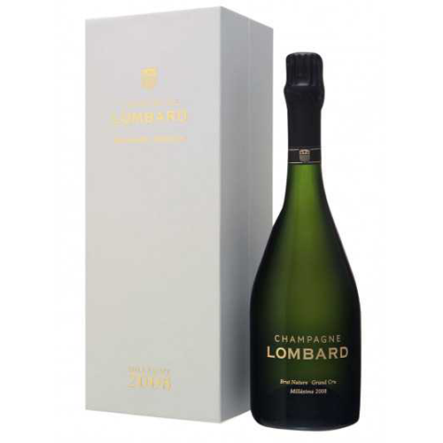 Champagne Lombard Brut Nature Grand Cru Millésime 2008