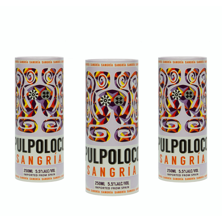 Pulpoloco Sangria Cartocan 250ML - 12 Pack