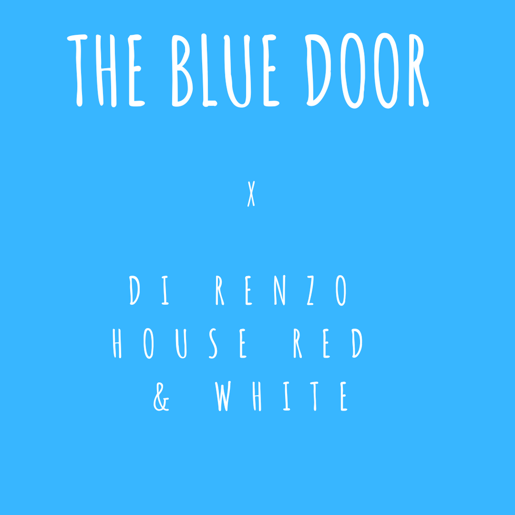 The Blue Door x diRenzo House White