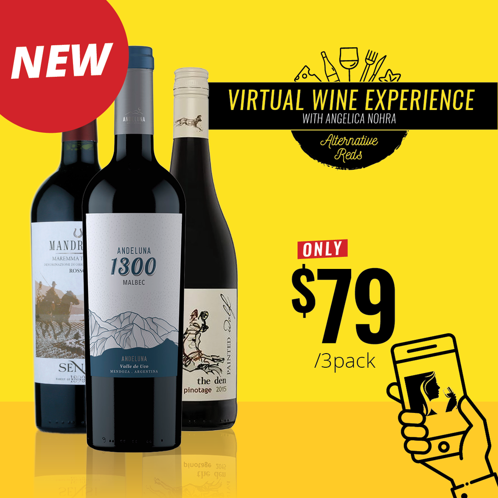 Virtual Wine Experience - Alternative Reds