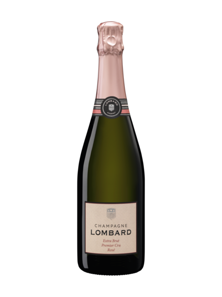 Champagne Lombard Extra Brut Premier Cru Rosé 750 ml