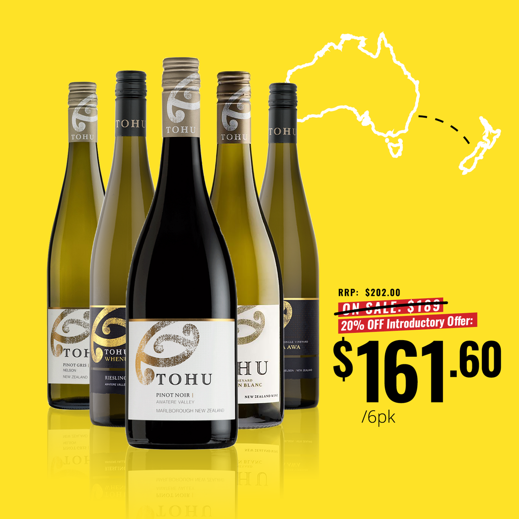 Introductory 'Across the Ditch' Offer: Tohu Wines 6pk!