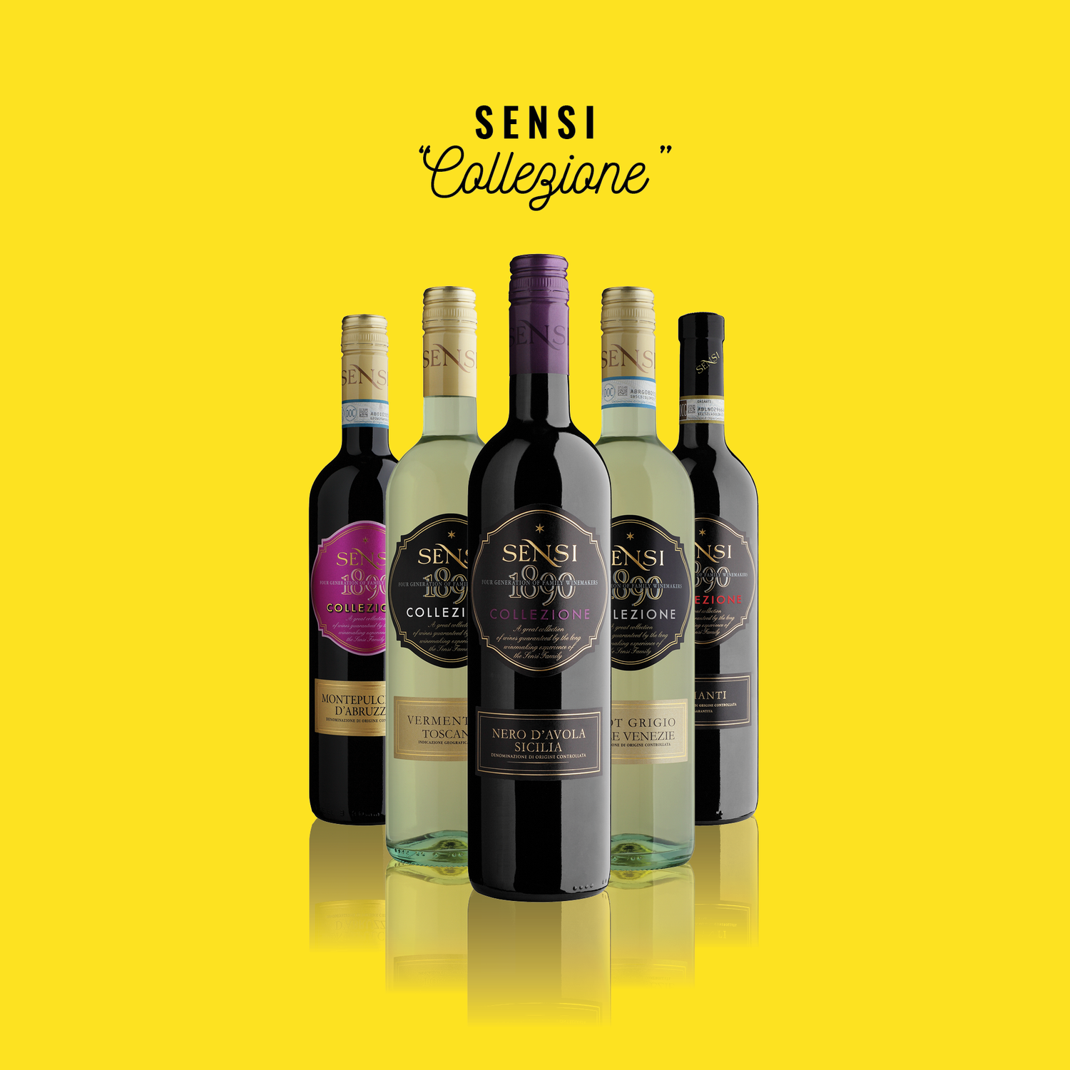 Sensi 'Collezione' Italian Red, White, or Mixed Dozen Pack (Macarthur Residence Only)